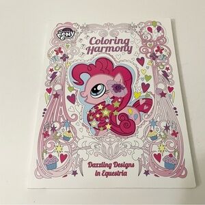 My Little Pony Coloring Harmony Book Dazzling Designs in Equestria